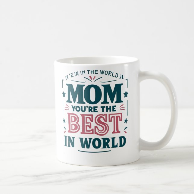 Världens bästa Mamma Kaffemugg (Höger)