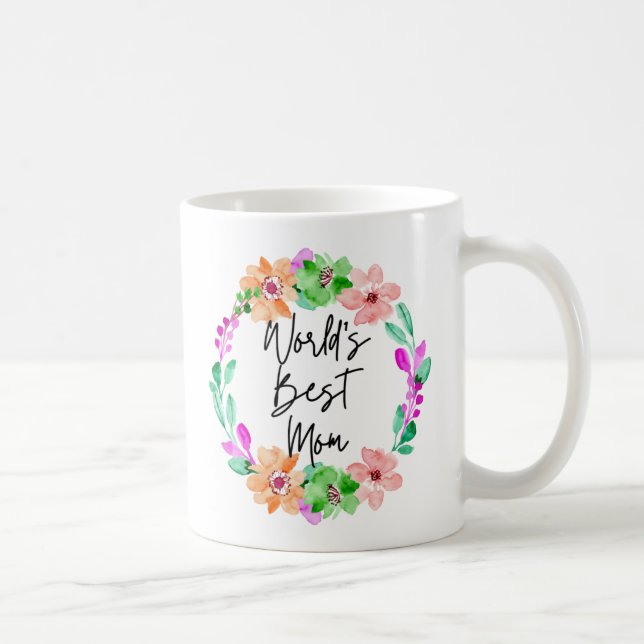 världens bästa mamma kaffemugg (Höger)