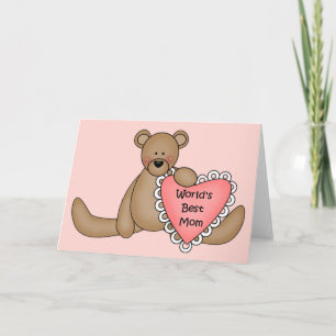 Världens bästa Mamma Kort