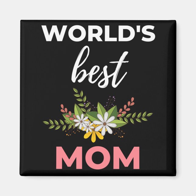Världens bästa Mamma Magnet (Framsidan)