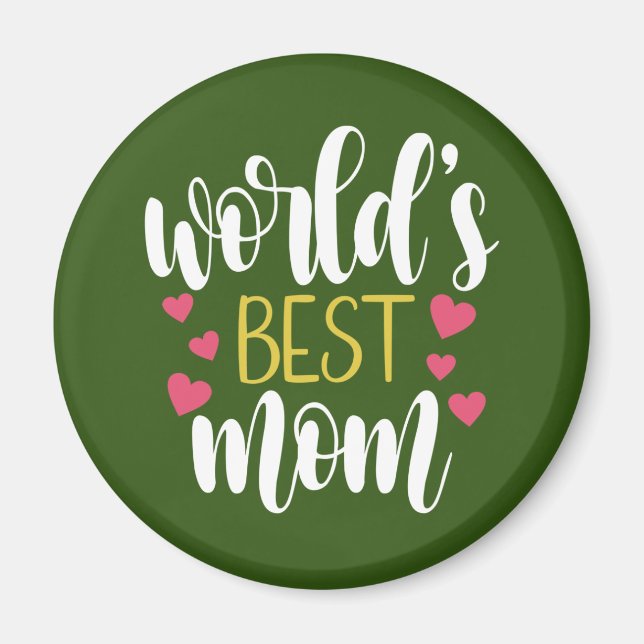 Världens bästa Mamma Mors dag | Magnet (Framsidan)