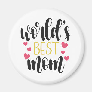 Världens bästa Mamma-Mors dag  Magneter