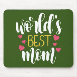 Världens bästa Mamma Mors dag | Mousepad Musmatta