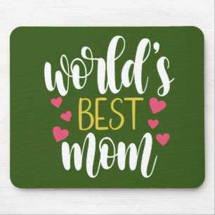 Världens bästa Mamma Mors dag   Mousepad Musmatta