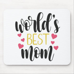 Världens bästa Mamma Mors dag   Mousepad Musmatta