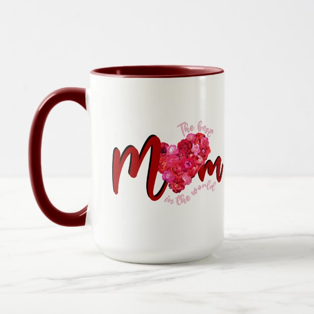 Världens Bästa Mamma Mugg (Vänster)