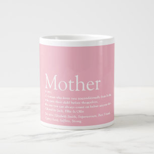 Världens bästa mamma någonsin Definition Jumbo Mugg
