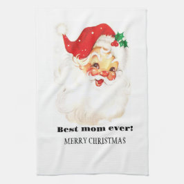 Världens bästa mamma, närmare Jultomten Kökshandduk