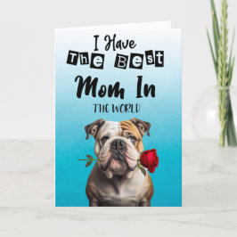 Världens bästa Mamma...Personlig Mors dag Tack Kort