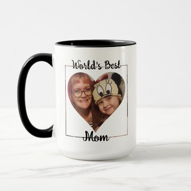 Världens bästa Mamma-Personlig Mugg (Vänster)