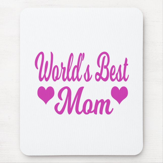Världens Bästa Mamma Rosa Musmatta (Framsidan)