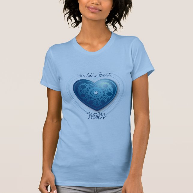 Världens bästa Mamma, skjorta T-shirt (Framsida)