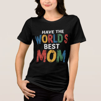 Världens bästa mamma t shirt