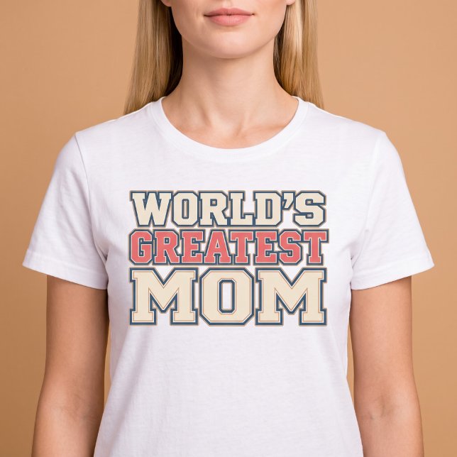 Världens Bästa Mamma T Shirt (Skapare uppladdad)