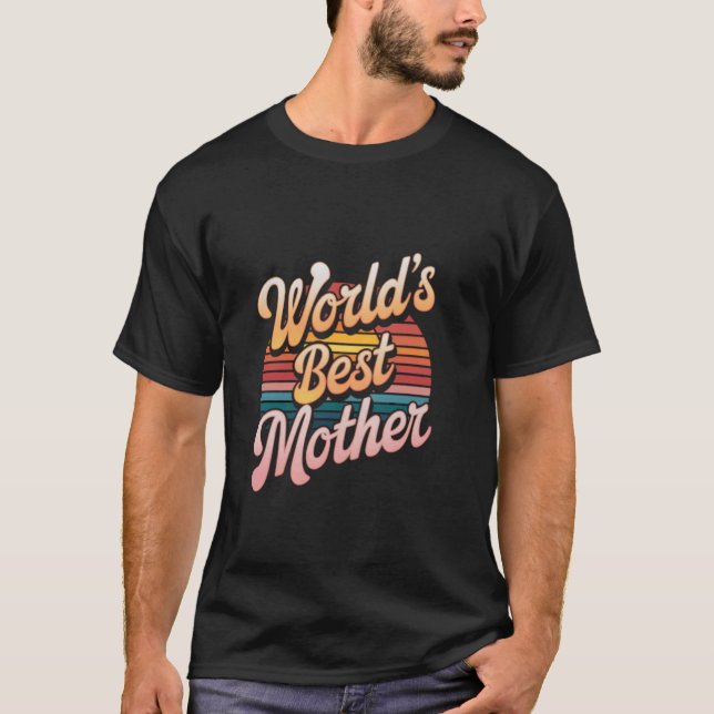 Världens Bästa Mamma T Shirt (Framsida)
