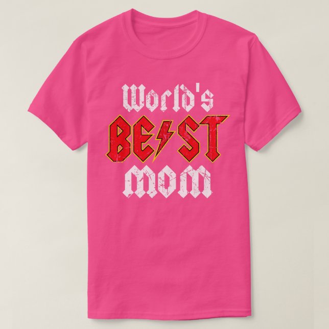 Världens bästa Mamma T Shirt (Design framsida)