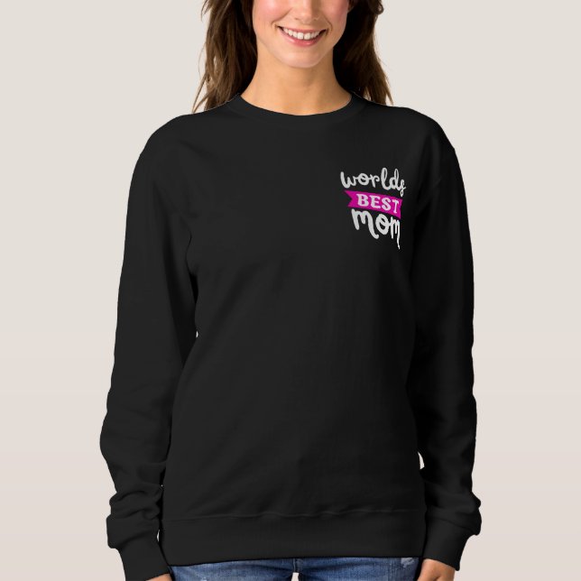 världens bästa mamma t shirt (Framsida)