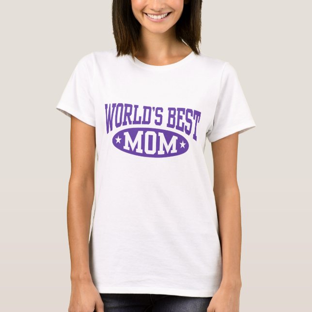 Världens bästa Mamma Tee (Framsida)