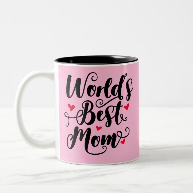Världens bästa Mamma Två-Tonad Mugg (Vänster)