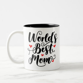 Världens bästa Mamma Två-Tonad Mugg