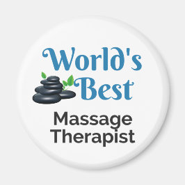 Världens bästa massageterapeut magnet