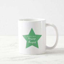 Världens bästa massageterapist kaffemugg
