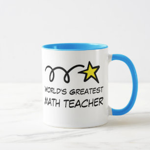 Världens Bästa Matematiklärare - Kaffemugga presen Mugg