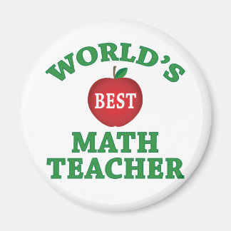 Världens bästa matematiklärare magnet