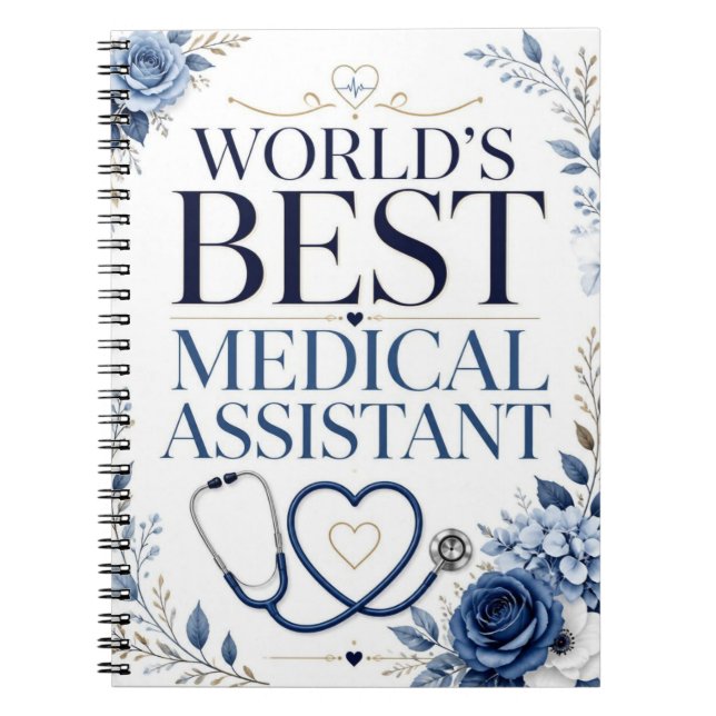 Världens Bästa Medicinska Assistent Tacksamhetspre Anteckningsbok (Framsidan)