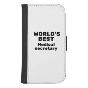 Världens bästa medicinska sekreterare galaxy s4 plånbok