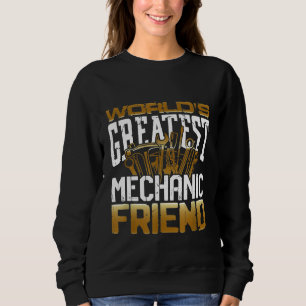 Världens Bästa Mekaniker Vän Fordonsreparation T Shirt