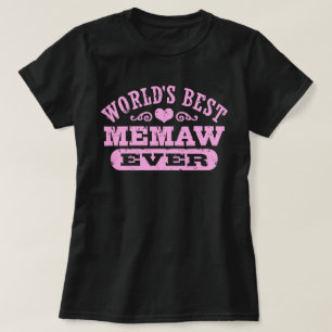 Världens bästa MeMaw någonsin T-shirt