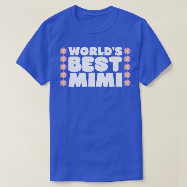 Världens bästa Mimi 1 T Shirt (Design framsida)