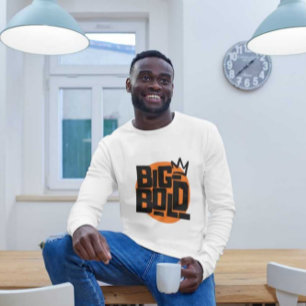 Världens bästa moderna stora, feta utskrift - vit  t shirt