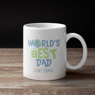 Världens bästa moderna Trendig-typografi i Pappa Kaffemugg