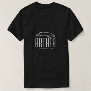 Världens bästa moderna tryckta vita T-shirt