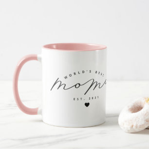 Världens bästa Momo Cute Calligraphy Coffee Mugg