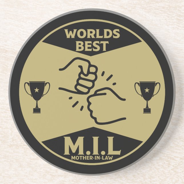 Världens bästa Mor-in-law Underlägg (Framsidan)