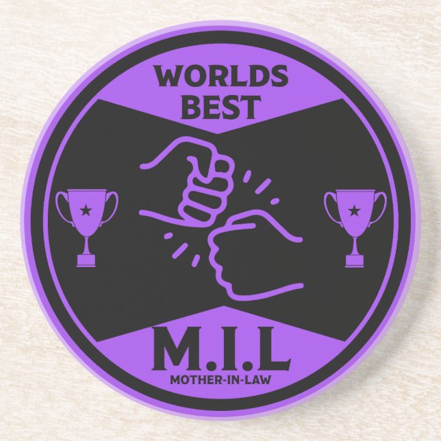 Världens bästa Mor-in-law Underlägg (Framsidan)