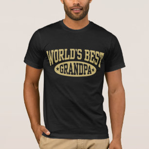 Världens bästa morfar t-shirt