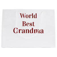 Världens bästa mormor farmor morföräldrar rosa n