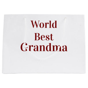 Världens bästa mormor farmor morföräldrar rosa n