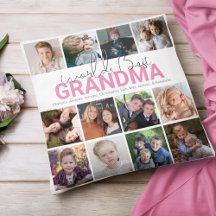 Världens Bästa Mormor | Fotokollage