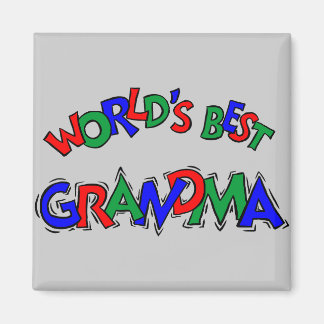 Världens bästa mormor magnet