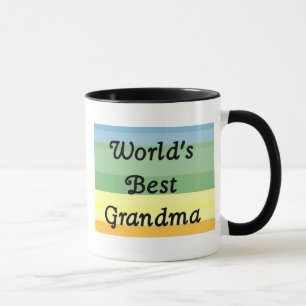 Världens bästa mormor mugg