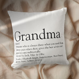Världens bästa mormor och farmor genom tiderna, de kudde