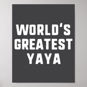 Världens Bästa Mormor Rolig Familj Långärmad Poster