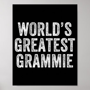 Världens bästa mormor roliga mormor skämt mamma poster