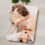 Världens bästa mormor sedan 20XX-foto med enkel Ch Magnet<br><div class="desc">Den här enkla och moderna designen består av serif och kursiv typografi och lägger till ett foto av anpassningsbarna</div>