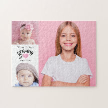 Världens Bästa Mormor Sedan År 3 Foto Sött
